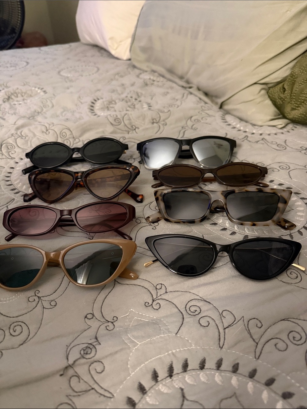 Women's Fashion Sunglasses Collection - Black, Brown, Tortoise, Cream